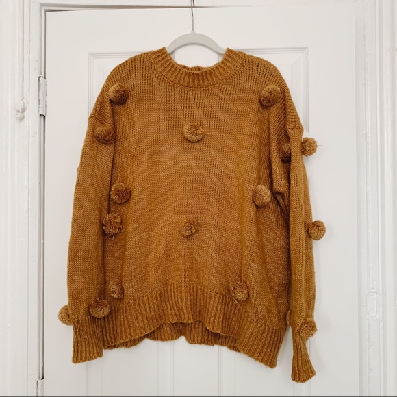 Sweaters - Bauble Gold Sweater | L
